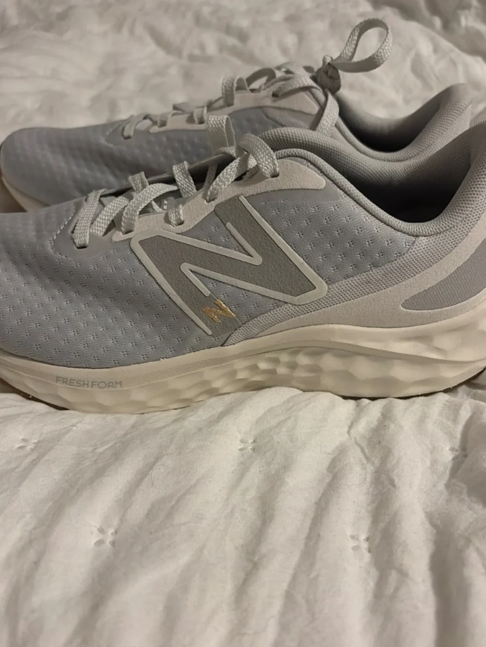 New Balance Women’s Athletic Shoes - Light Gray/White